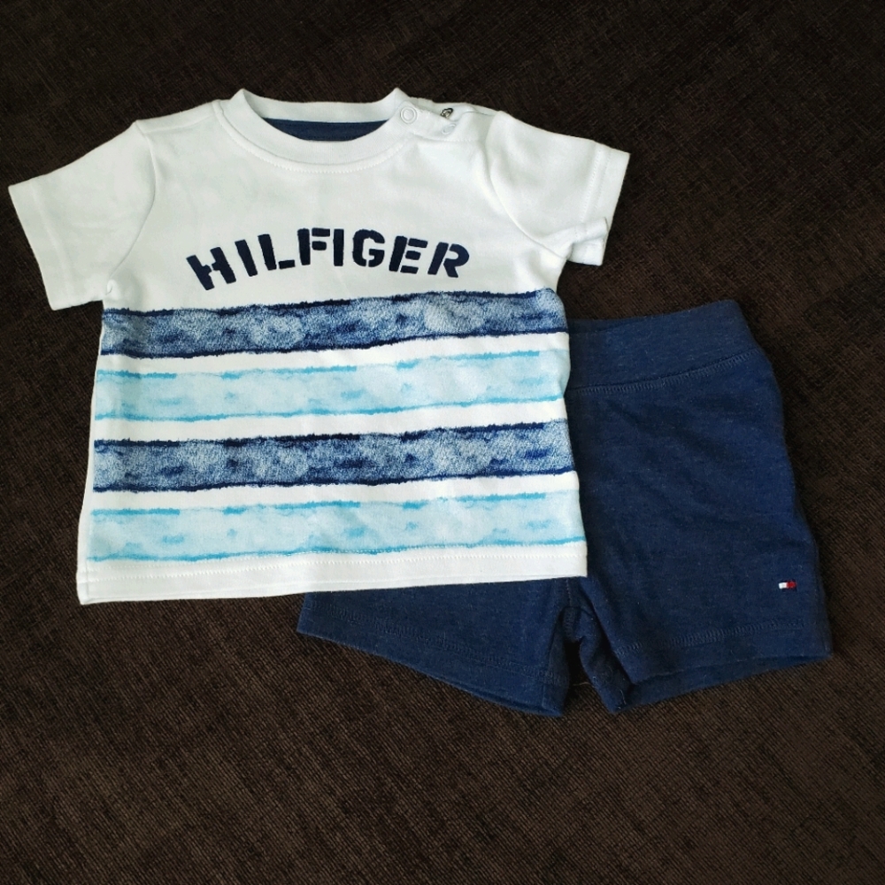 Infant Boy Tommy Hilfiger Short Set